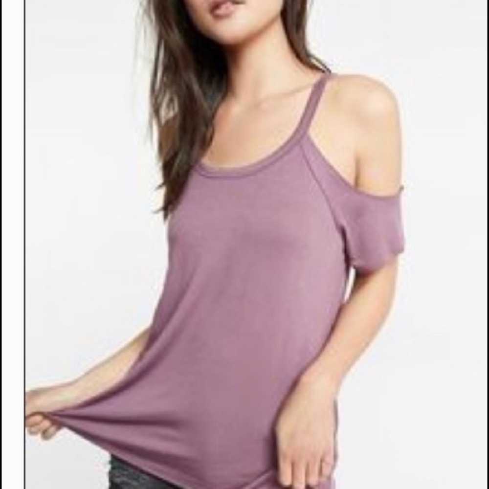 Express One Eleven cold shoulder tee - XS